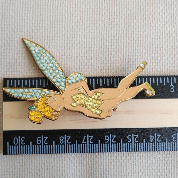 *TINKERBELL CRYSTAL PIN - Picture 5 of 7